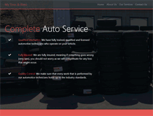 Tablet Screenshot of mytiresandrims.com